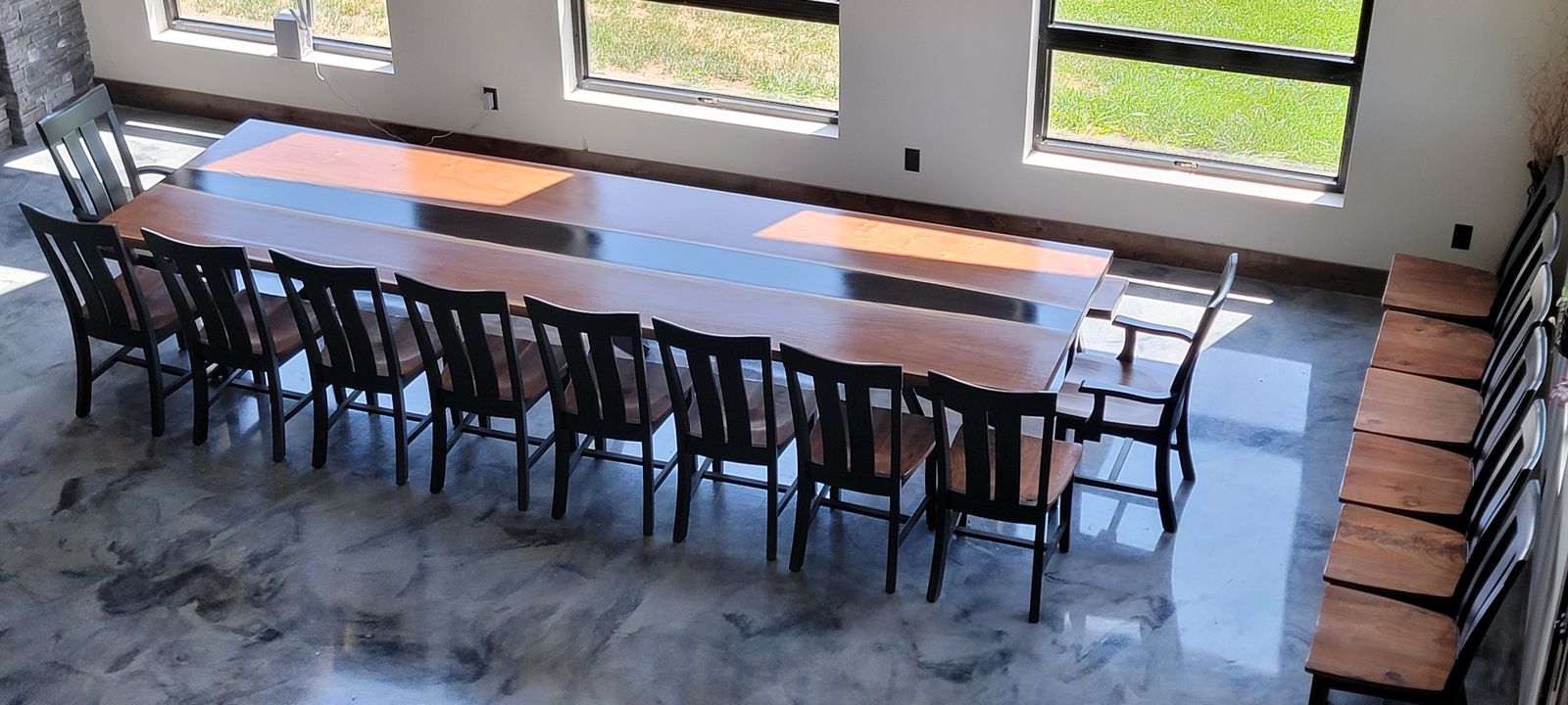 Long river table