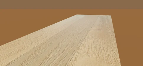 White ash under a satin topcoat (MMWWco 3D render)