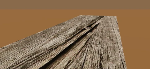 Barnwood under a matte topcoat (MMWWco 3D render)