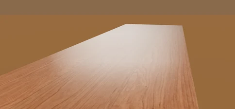 Cherry under a semi-gloss topcoat (MMWWco 3D render)