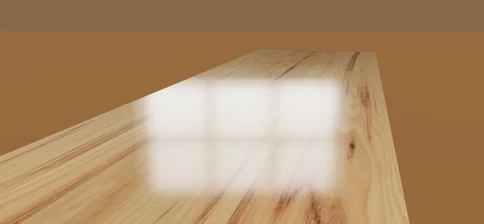 Hickory under a gloss topcoat (MMWWco 3D render)