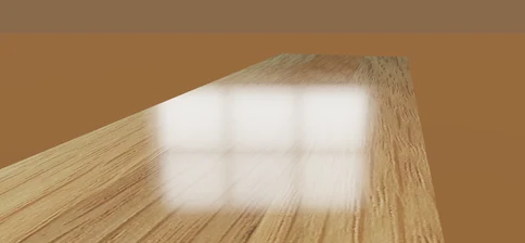 White oak under a gloss topcoat (MMWWco 3D render)