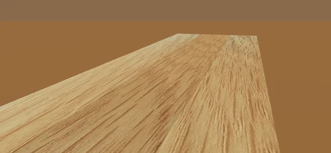 White oak under a matte topcoat (MMWWco 3D render)