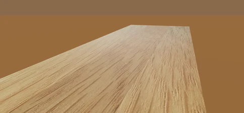 White oak under a satin topcoat (MMWWco 3D render)