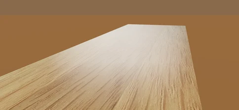 White oak under a semi-gloss topcoat (MMWWco 3D render)