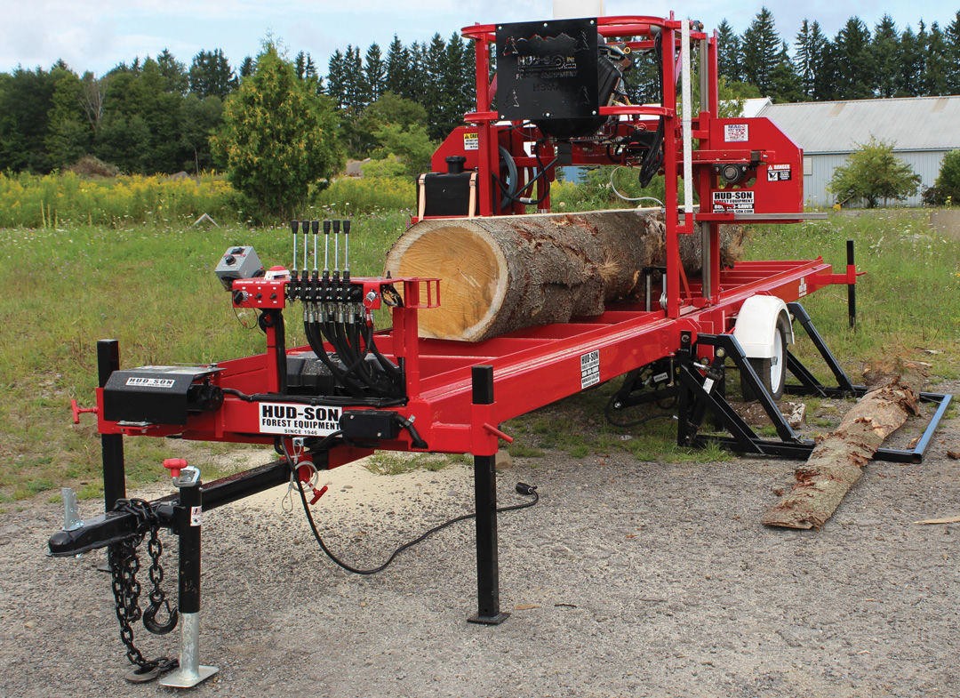 Hud-Son H360 hydraulic portable sawmill